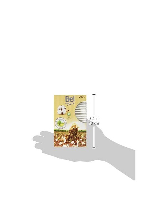 Bastoncini cotone organico Bel NATURE ECOCERT