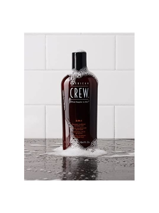 Shampoo 3 in 1 American Crew 450ml
