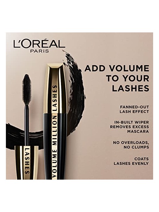 L'Orï¿½ï¿½al Volume Million Lashes Mascara Extra Nero 9ml