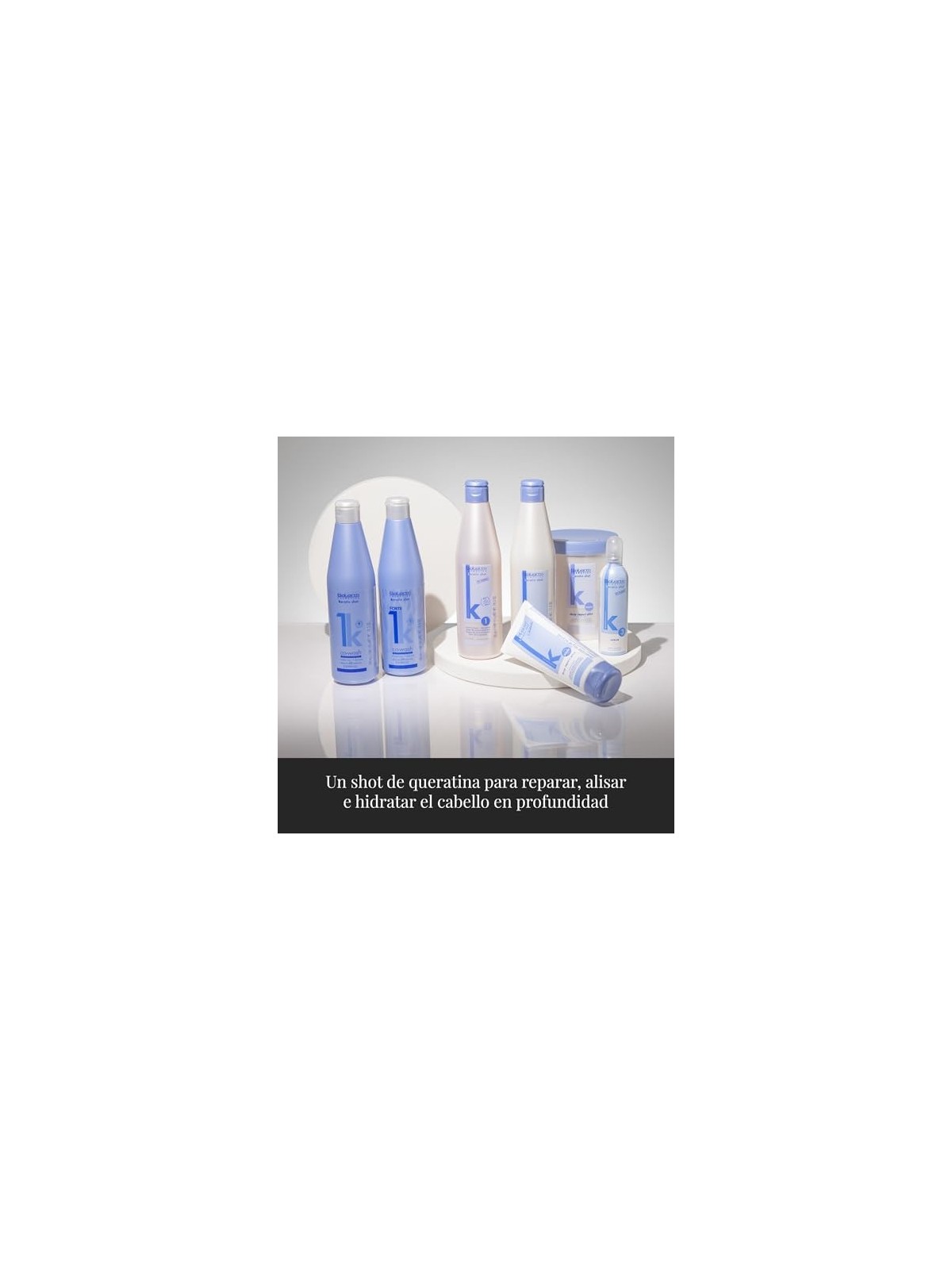 Salerm KERATIN SHOT maschera ad alto impatto plus 1000ml unisex