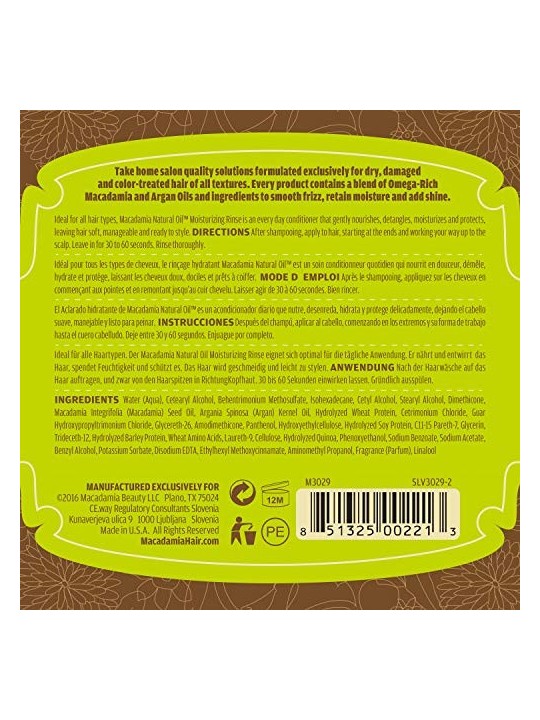Balsamo idratante per capelli rigenerati