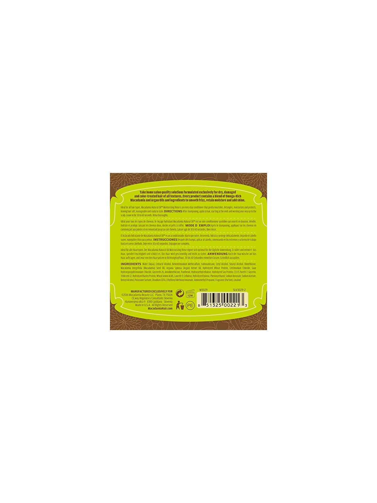 Balsamo idratante per capelli rigenerati