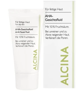 Alcina AHA Facial Fluid 10% Night Skin Cream 50ml