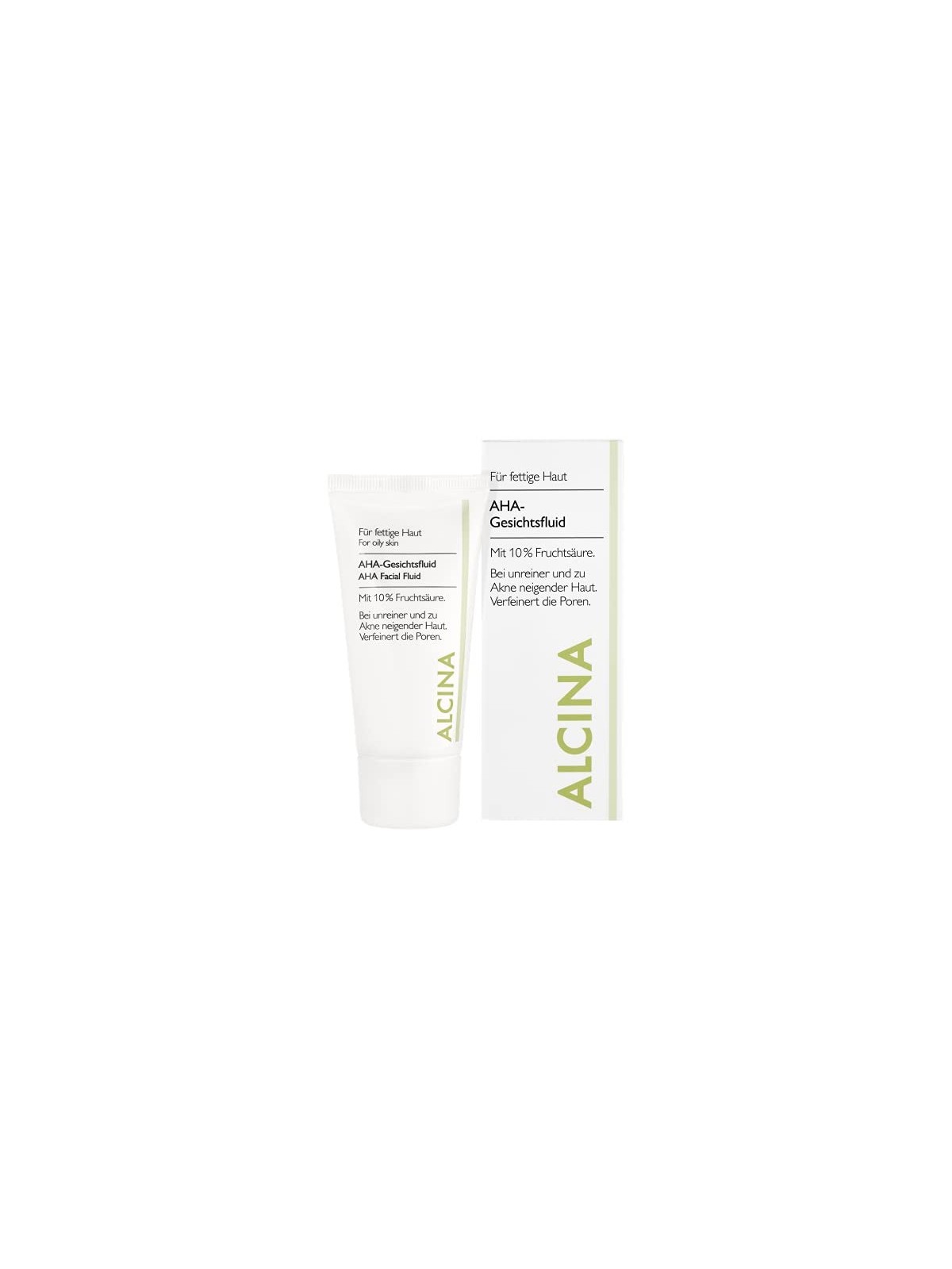Alcina AHA Facial Fluid 10% Night Skin Cream 50ml