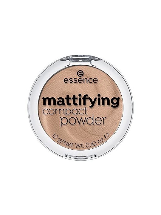 Essence Cipria Compatta Opacizzante 12 g 02 Soft Beige donna