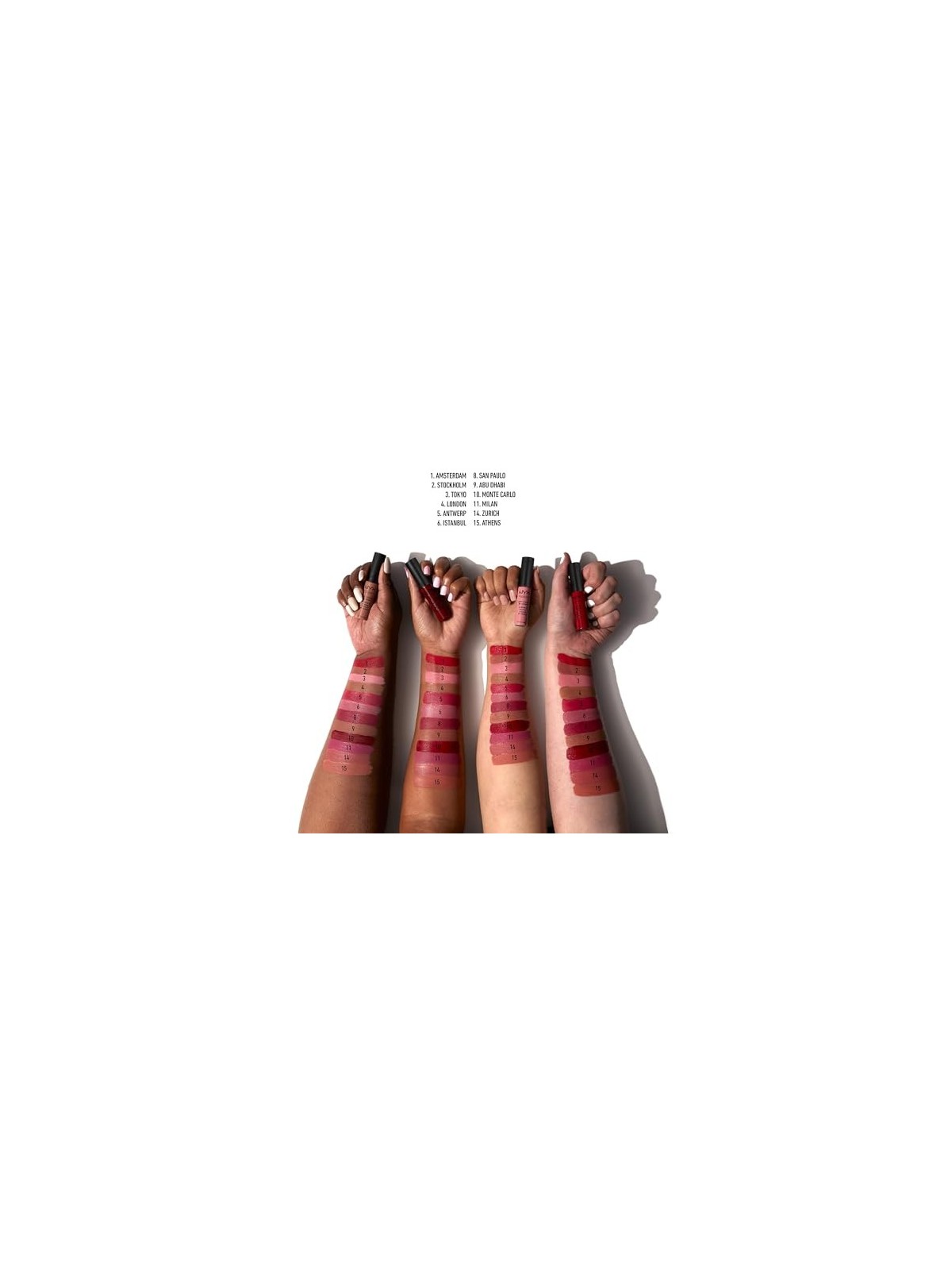 Nyx Professional Make Up SOFT MATTE Lip Cream Amsterdam