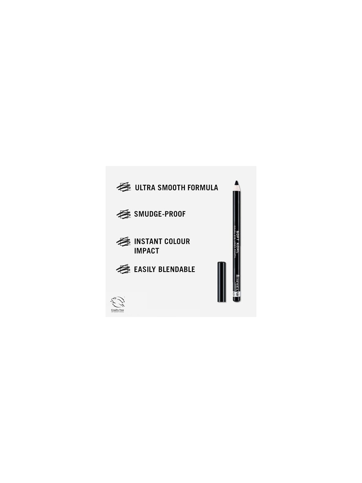 Matita occhi Rimmel Soft Kohl Eyeliner 12 g donna 064 Stormy Grey