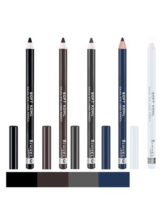 Matita occhi Rimmel Soft Kohl Eyeliner 12 g donna 064 Stormy Grey