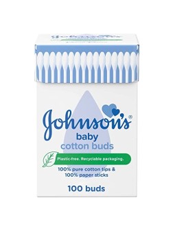Johnsons Baby Bastoncini per Bambini Adulti con Estremit in Cotone 100 puro 200 unit unisex