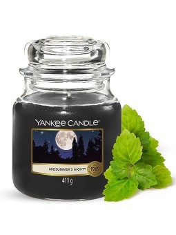 Yankee Candle Candela Aromatica Notte di Met Estate Unisex 411g
