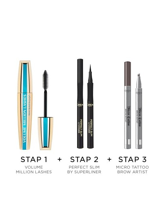 Mascara L'Orï¿½ï¿½al Volume Million Lashes Waterproof 9 ml Nero