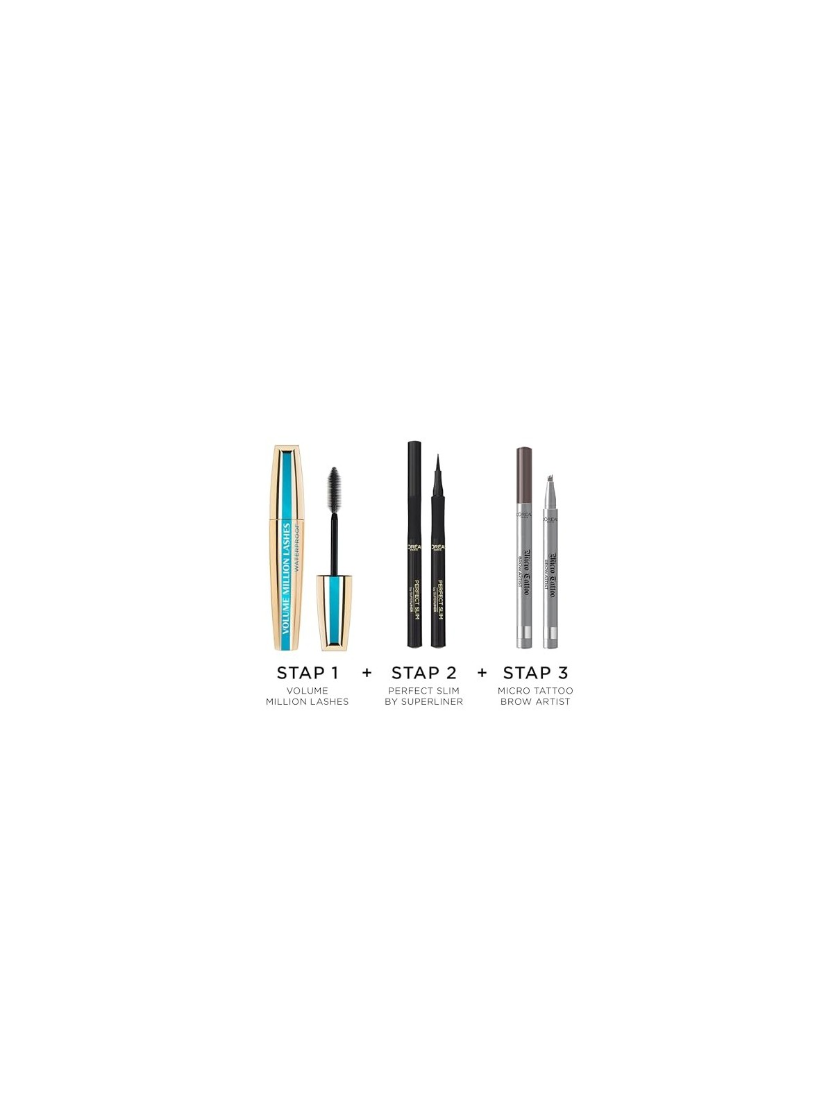 Mascara L'Orï¿½ï¿½al Volume Million Lashes Waterproof 9 ml Nero