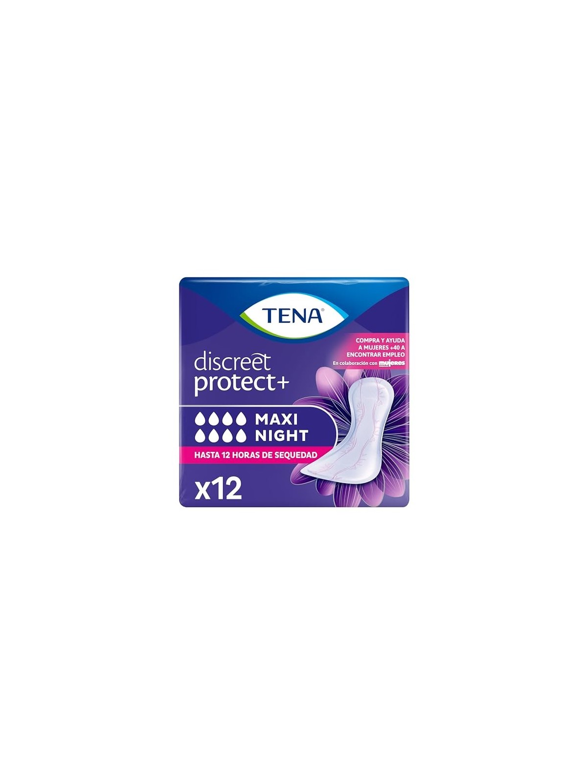 Tena Lady DISCREET compresa incontinenza maxi notte 12 unit donna