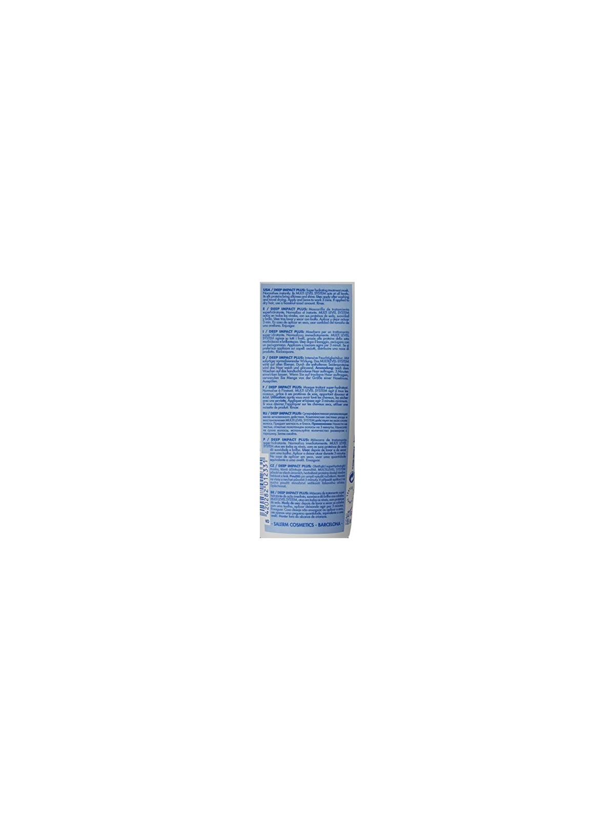 Salerm KERATIN SHOT maschera impatto profondo plus 200ml unisex