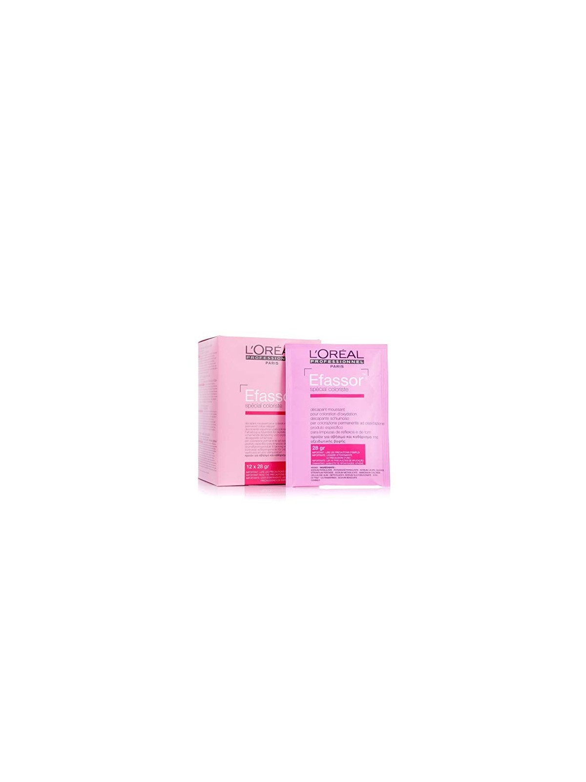 L'Orï¿½ï¿½al Professionnel Paris EFASSOR decapante schiumogeno in polvere 12 x 28 gr unisex