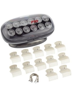 BaByliss PRO Bigodini JUMBO riscaldanti professionali 12 pz BAB3025E donna