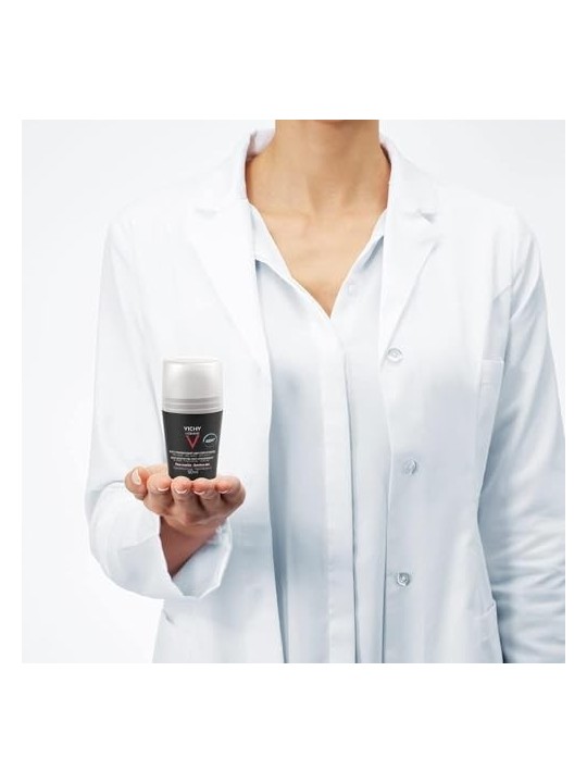 Vichy Men Homme 48H Deo roll-on Anti-Traspirante Extra Sensitive 2 pz Deodorante per pelli sensibili uomo 50ml