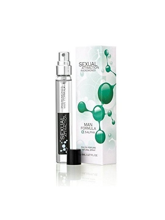 ATTRAZIONE SESSUALE Feromoni Man Formula feromoni da uomo 5 Alpha Eau de parfum spray 15ml ATTRAZIONE SESSUALE www.essenzetotals