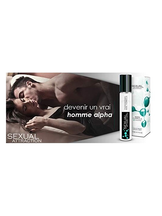 ATTRAZIONE SESSUALE Feromoni Man Formula feromoni da uomo 5 Alpha Eau de parfum spray 15ml ATTRAZIONE SESSUALE www.essenzetotals