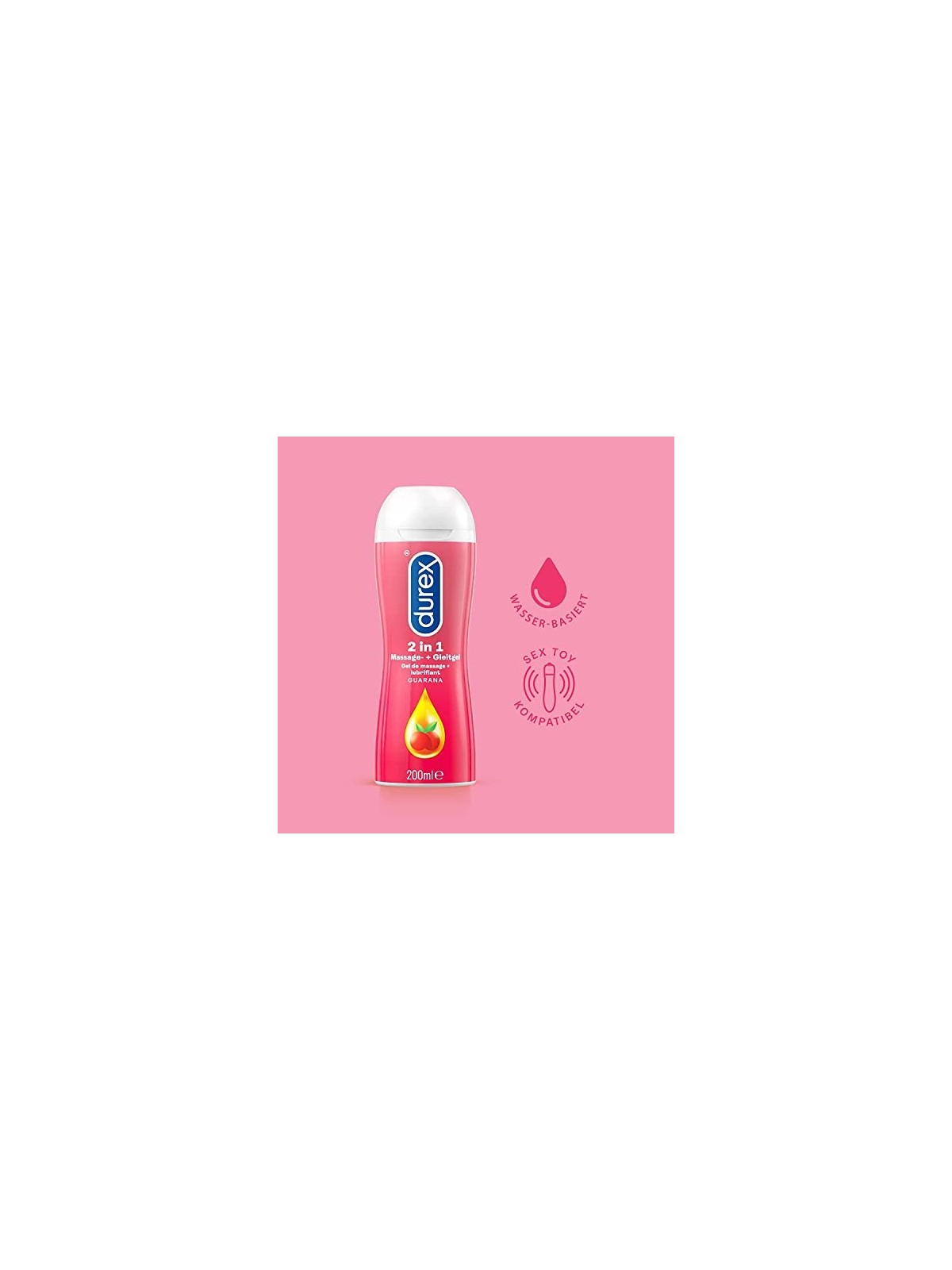 Durex PLAY MASSAGE STIMOLANTE gel da massaggio e lubrificante 200ml unisex