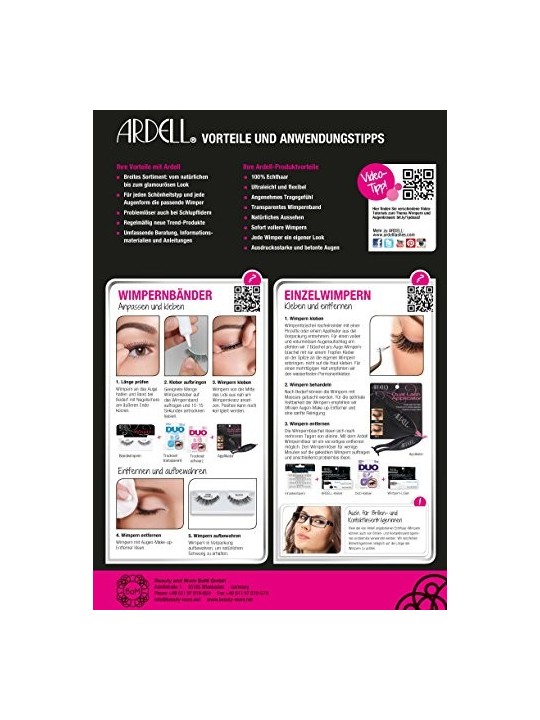 Long lashes clusters Ardell 56 tussocks