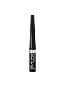 Rimmel London GLAMEYES PROFESSIONAL eyeliner liquido 001 nero donna
