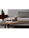 WoodWick Candela Profumata Trilogy Pino Rosso Sandalo e