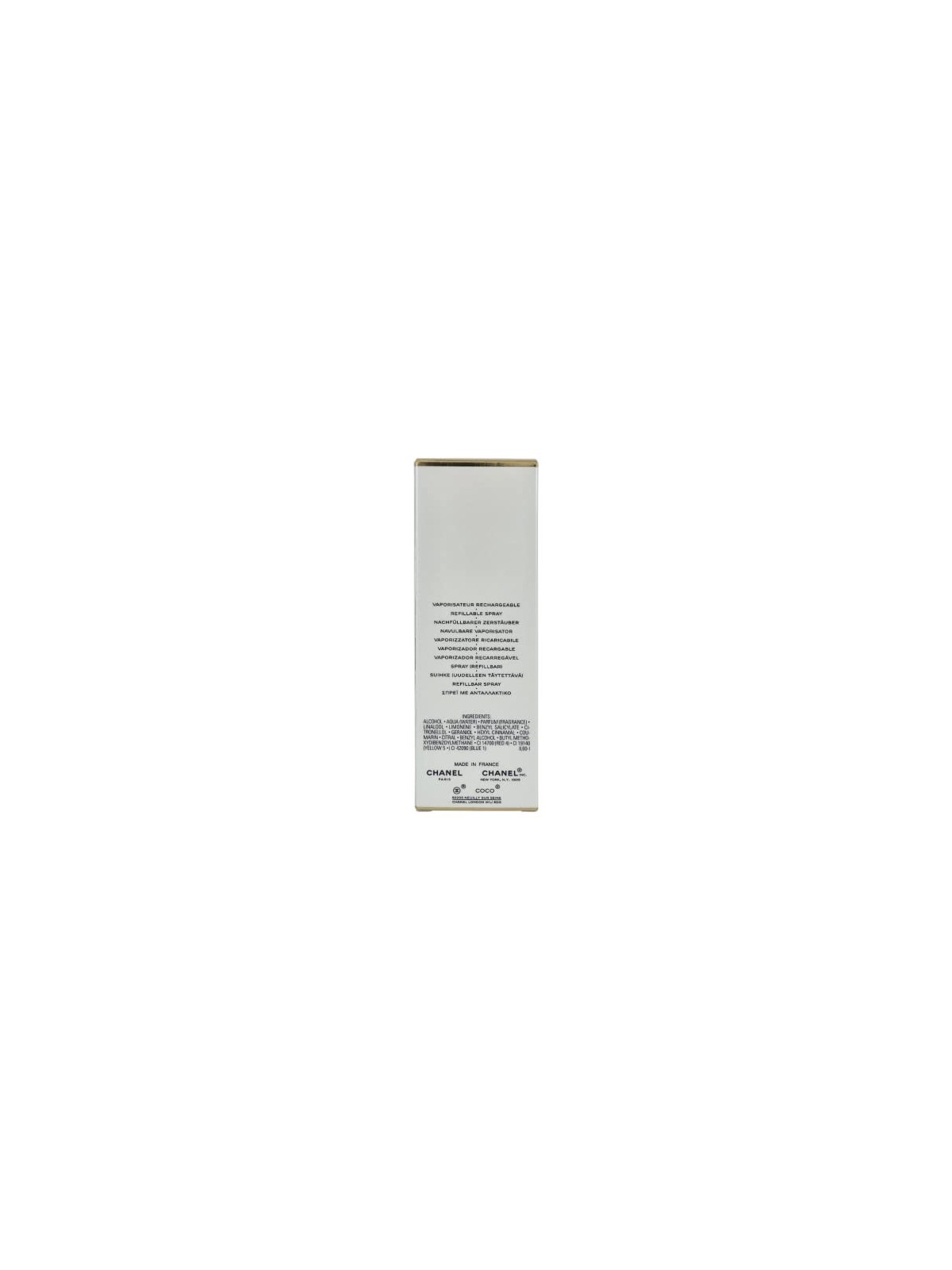 Chanel Coco Mademoiselle eau de toilette Spray Refillable donna 50ml