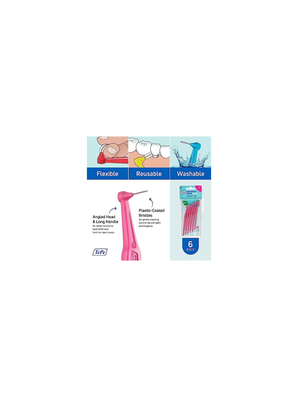 TePe Scovolino Interdentale Angolare 6 Pz