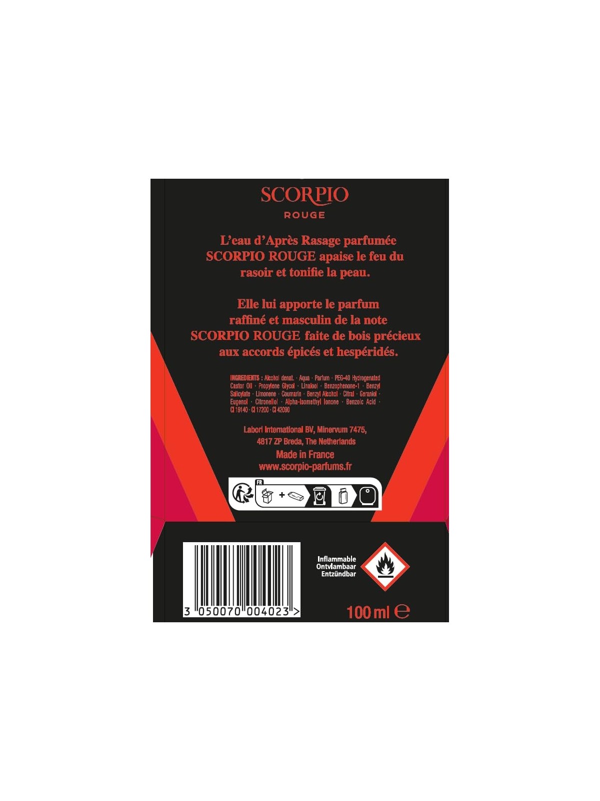 Scorpio Vertigine dopobarba uomo 100ml