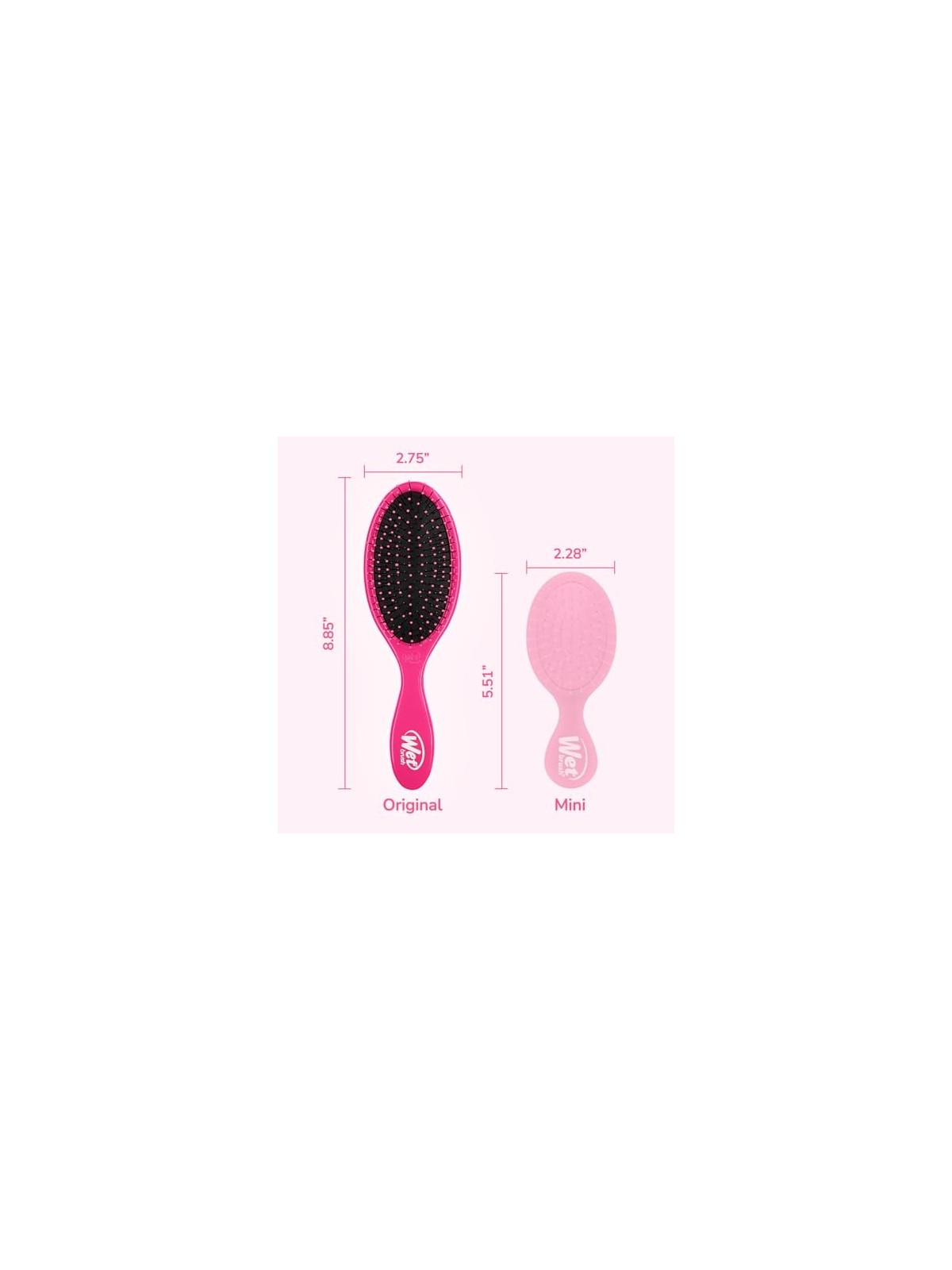Wet Brush Districante originale rosa donna