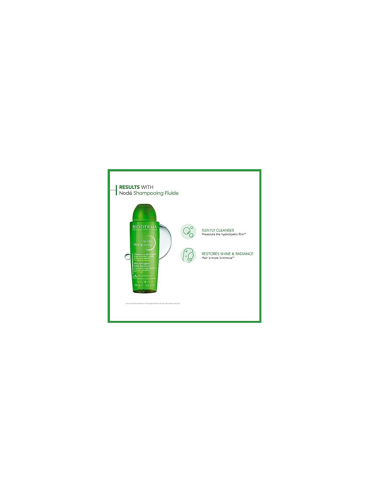 Bioderma Node Fluido Non-Detergente Shampoo 400ml Donna