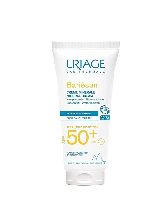 Uriage Bariesun Mineral Cream SPF50 donna 100ml Intolerant Skin