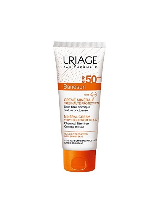 Uriage Bariesun Mineral Cream SPF50 donna 100ml Intolerant Skin