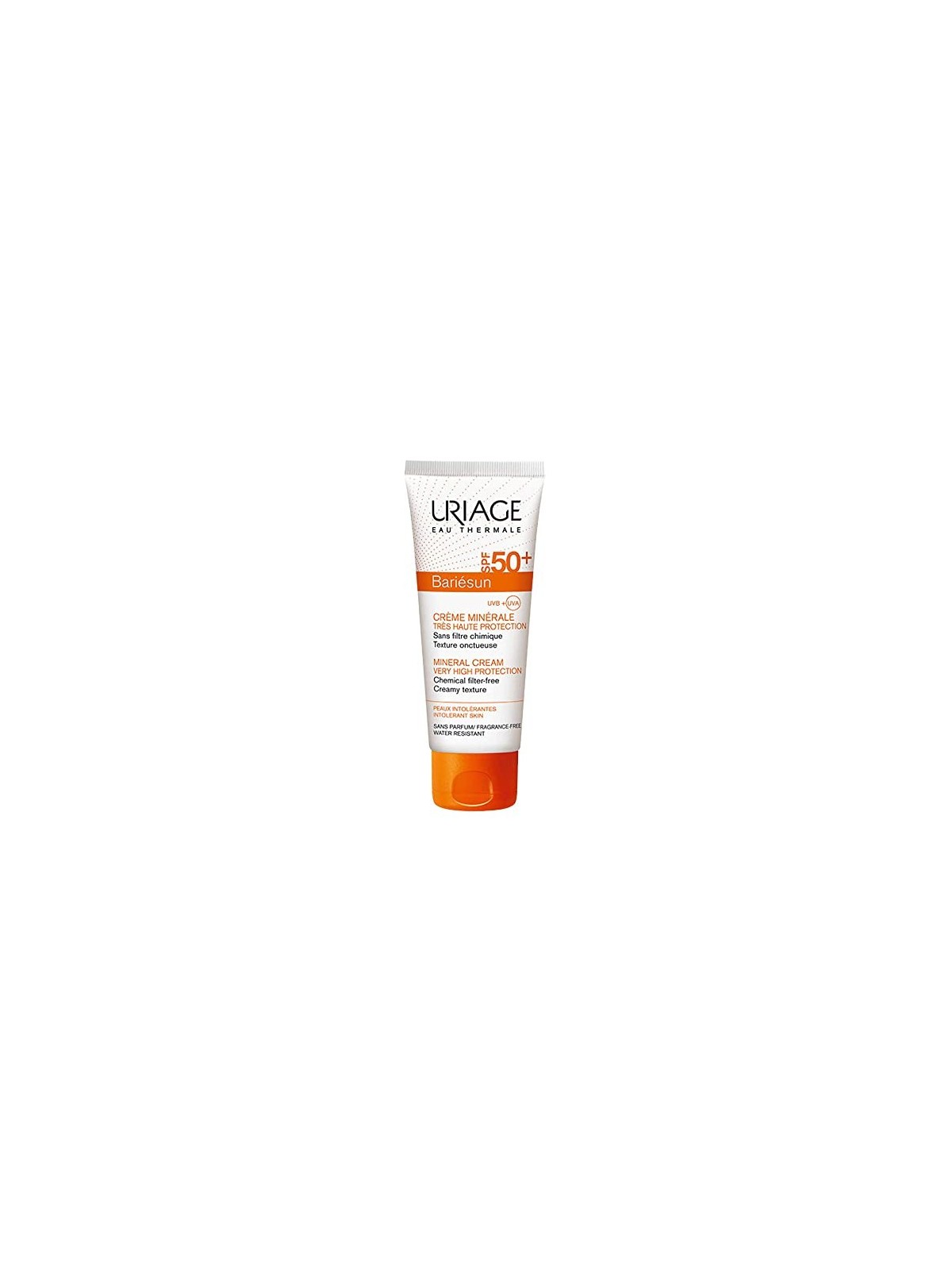 Uriage Bariesun Mineral Cream SPF50 donna 100ml Intolerant Skin