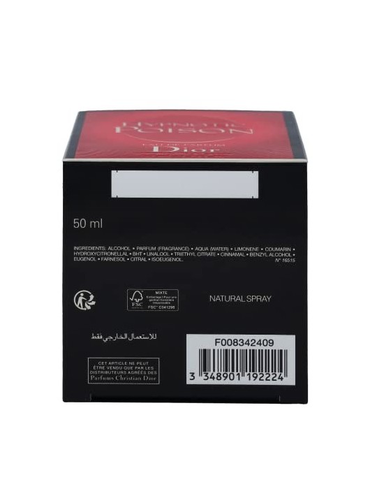 Dior Hypnotic Poison eau de parfum Spray donna 50ml