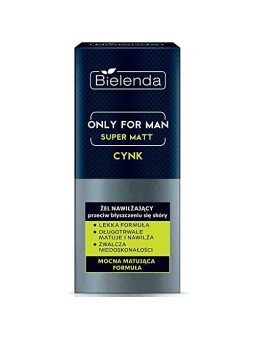 Gel idratante antilucido Super Mat 50ml per uomo