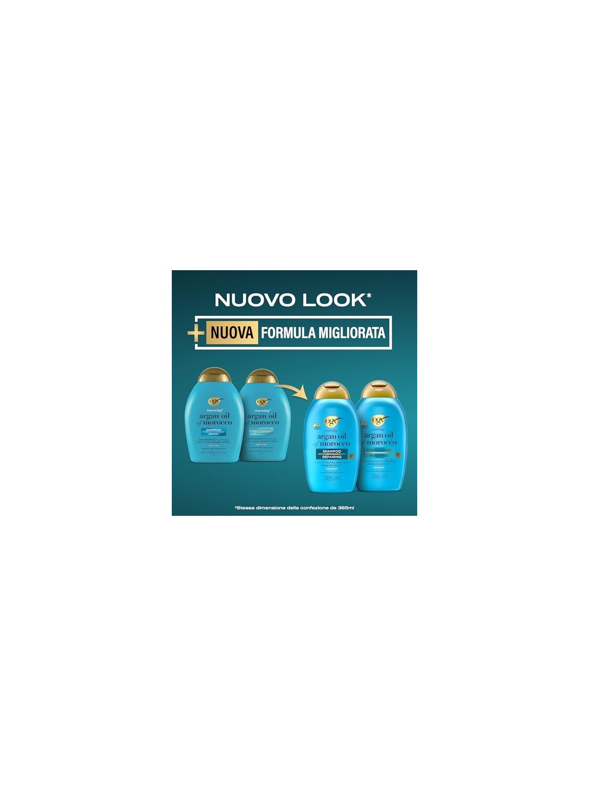 Ogx Balsamo per Capelli Rinnovante allOLIO DI ARGAN 385ml unisex