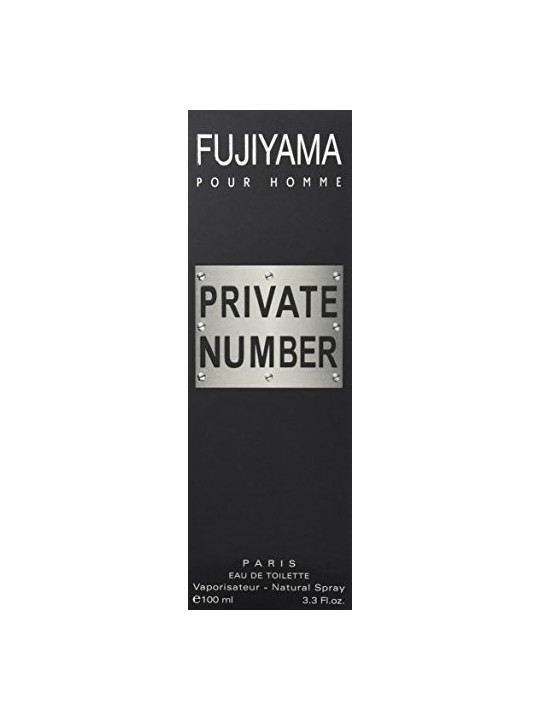 Fujiyama Private Number Pour Homme eau de toilette uomo 100ml