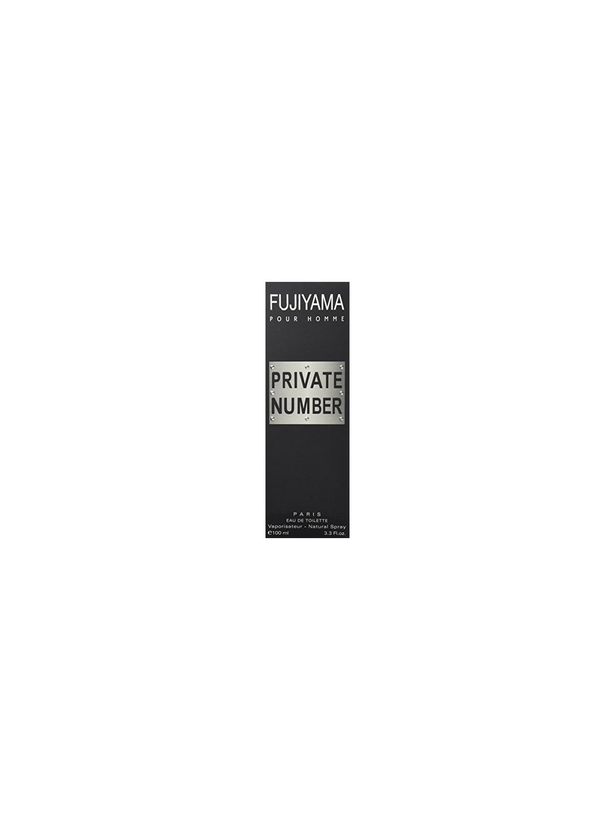Fujiyama Private Number Pour Homme eau de toilette uomo 100ml