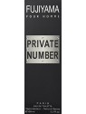 Fujiyama Private Number Pour Homme eau de toilette uomo 100ml