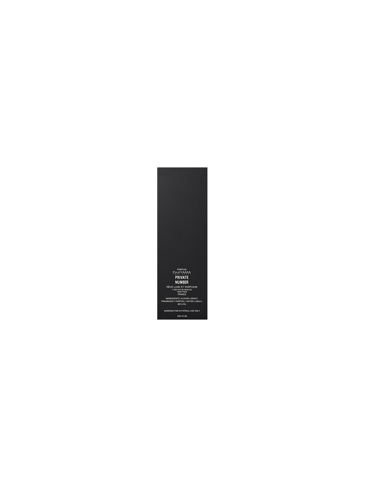 Fujiyama Private Number Pour Homme eau de toilette uomo 100ml
