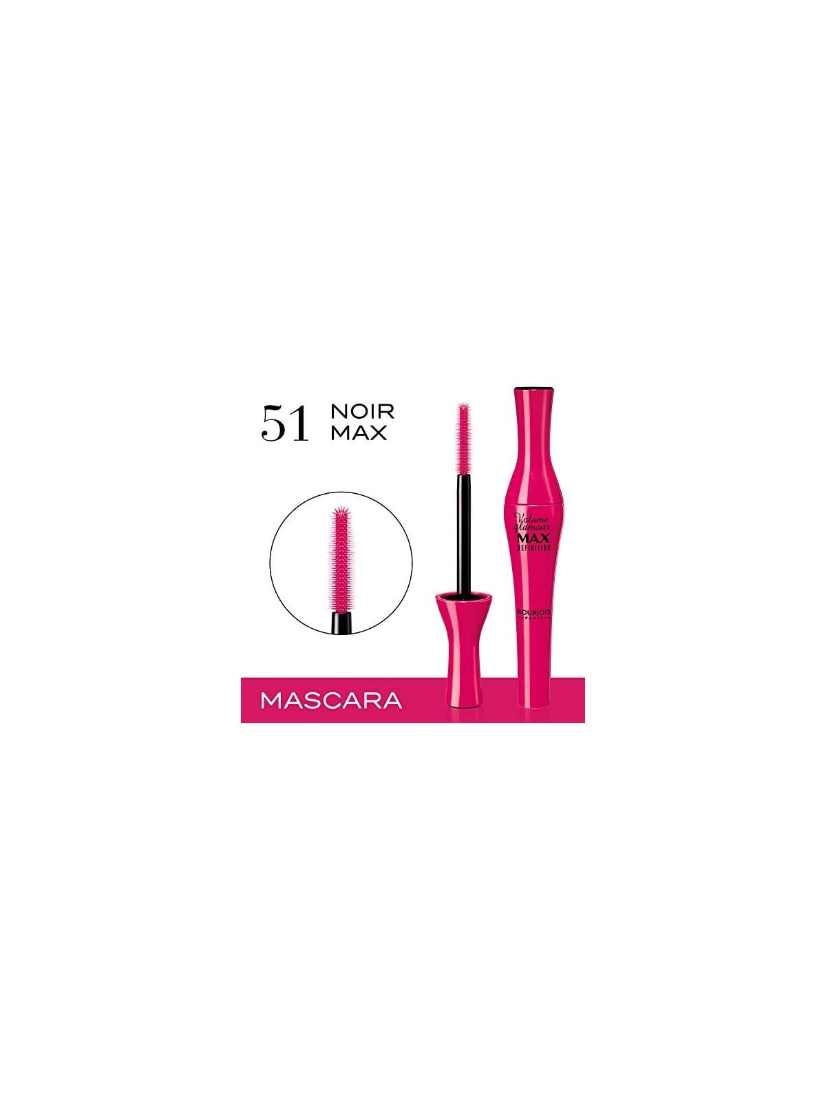 Bourjois Volume Glamour Max Definition Mascara 10ml