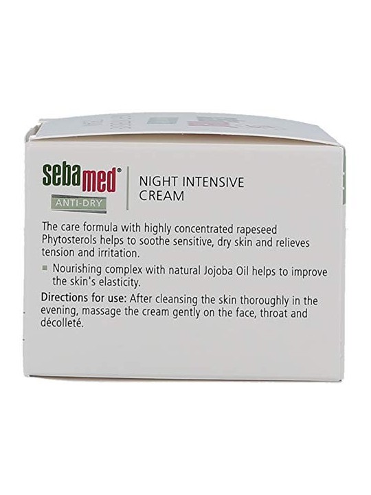Crema intensiva notte antisecchezza donna 50ml
