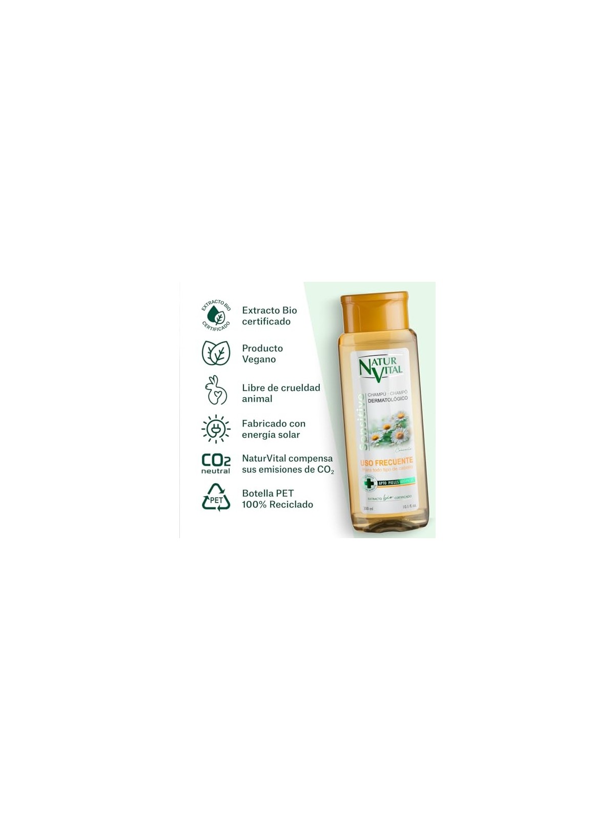 Shampoo Sensibile Camomilla 300ml Unisex