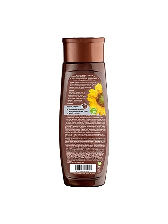 Natur Vital MASCHERA COLOURSAFE castano 300ml unisex