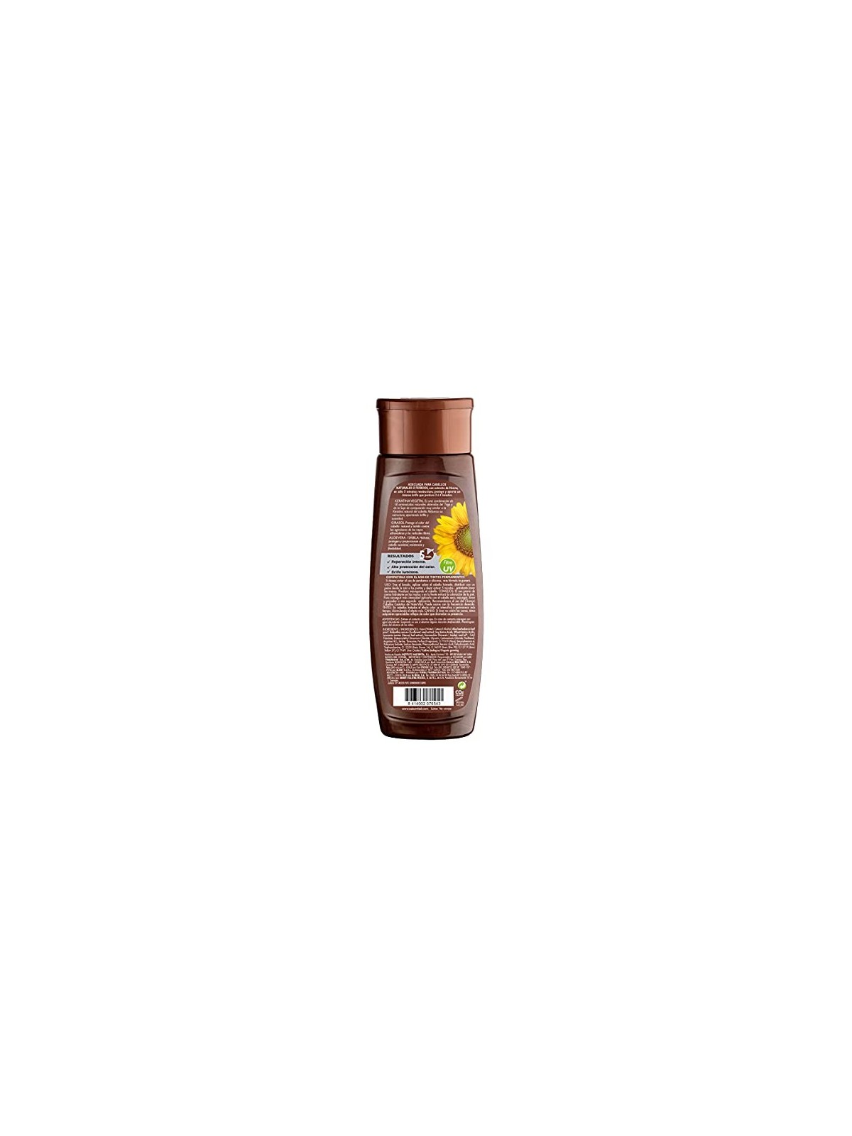 Natur Vital MASCHERA COLOURSAFE castano 300ml unisex