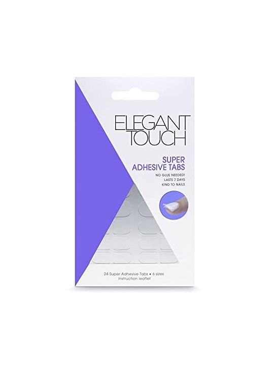 Elegant Touch SUPER ADHESIVE tabs 24 unit unisex