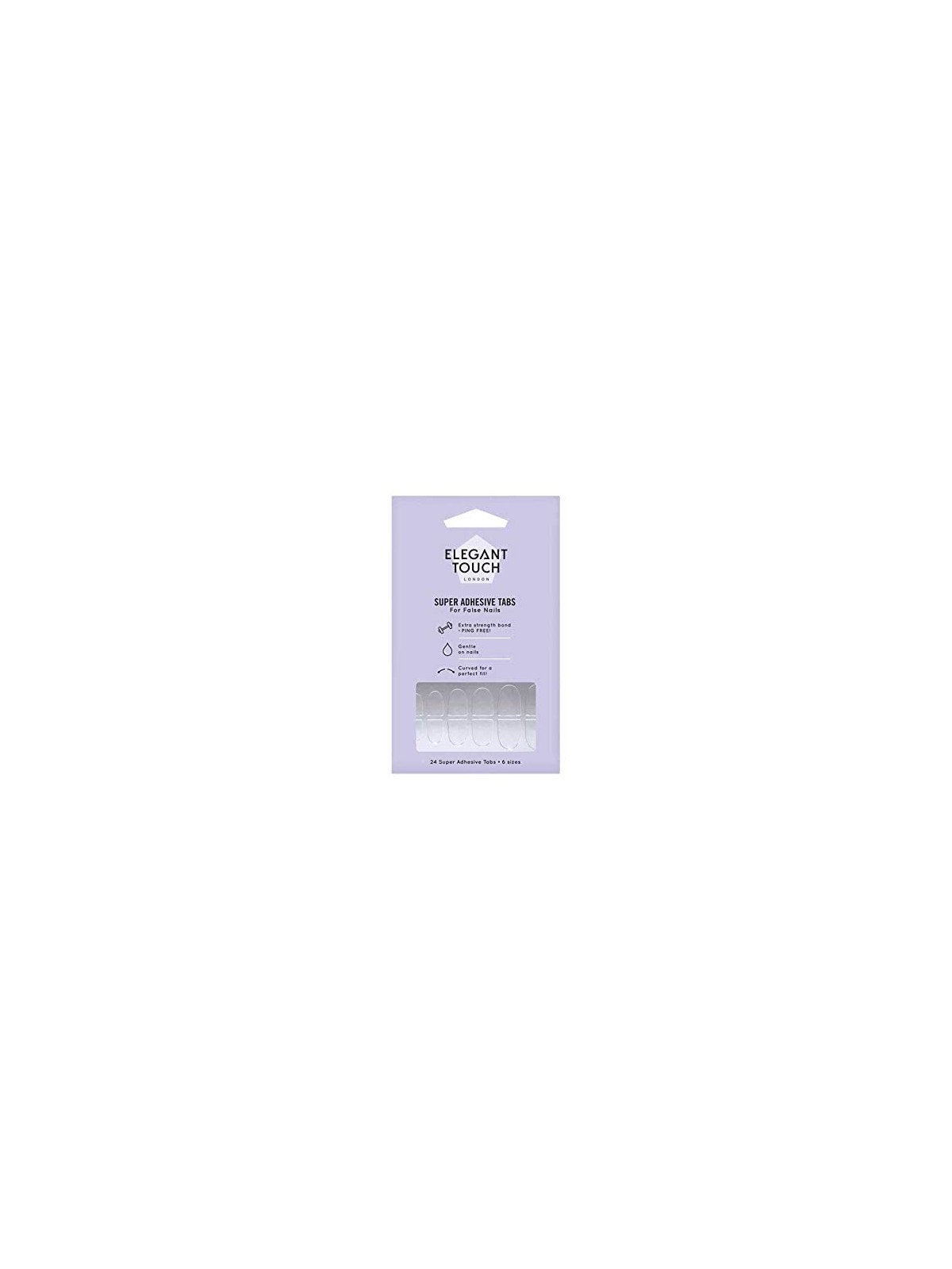 Elegant Touch SUPER ADHESIVE tabs 24 unit unisex