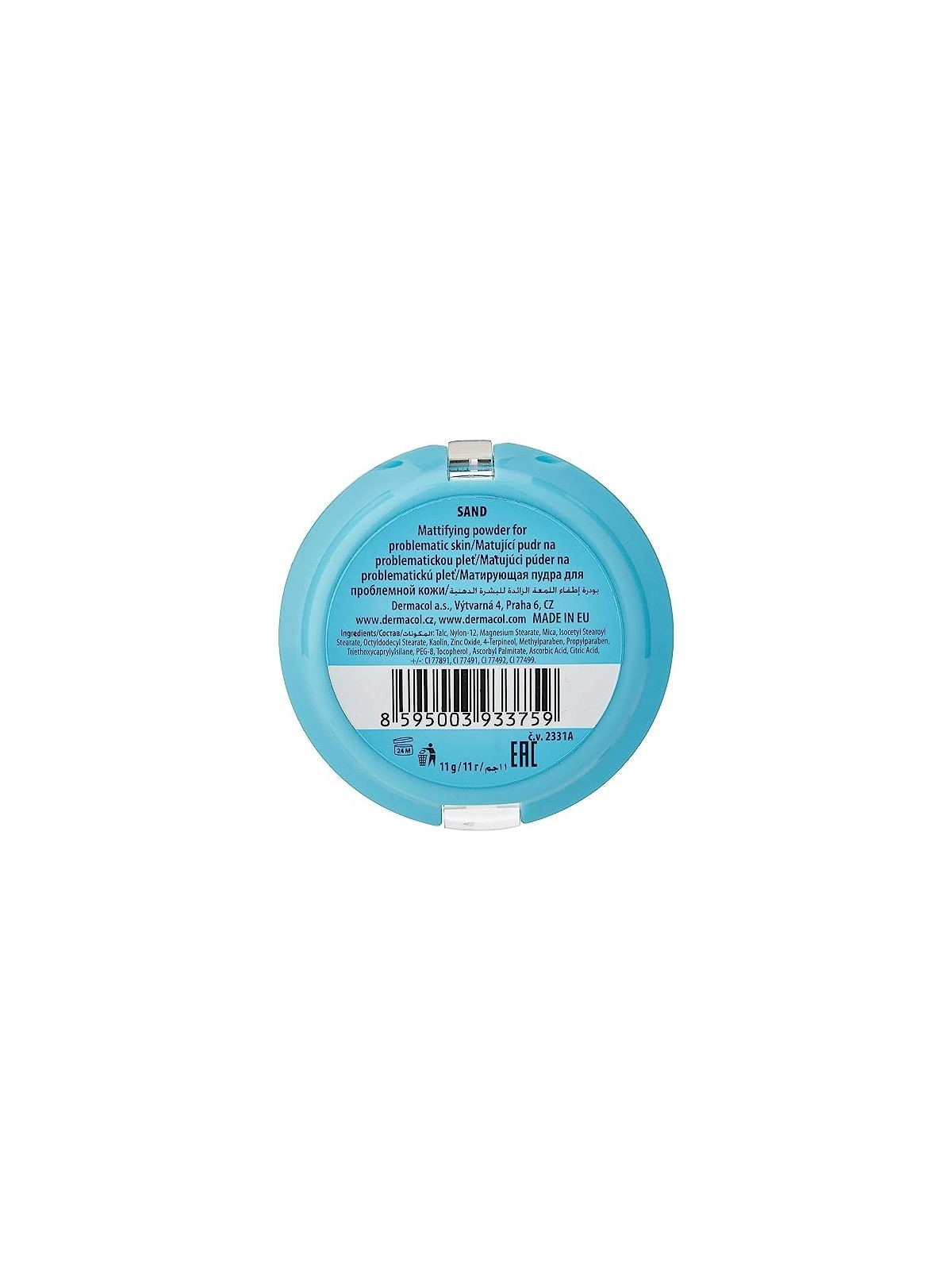 Dermacol Acnecover Polvere opaca per pelli problematiche 11 g donna Sand